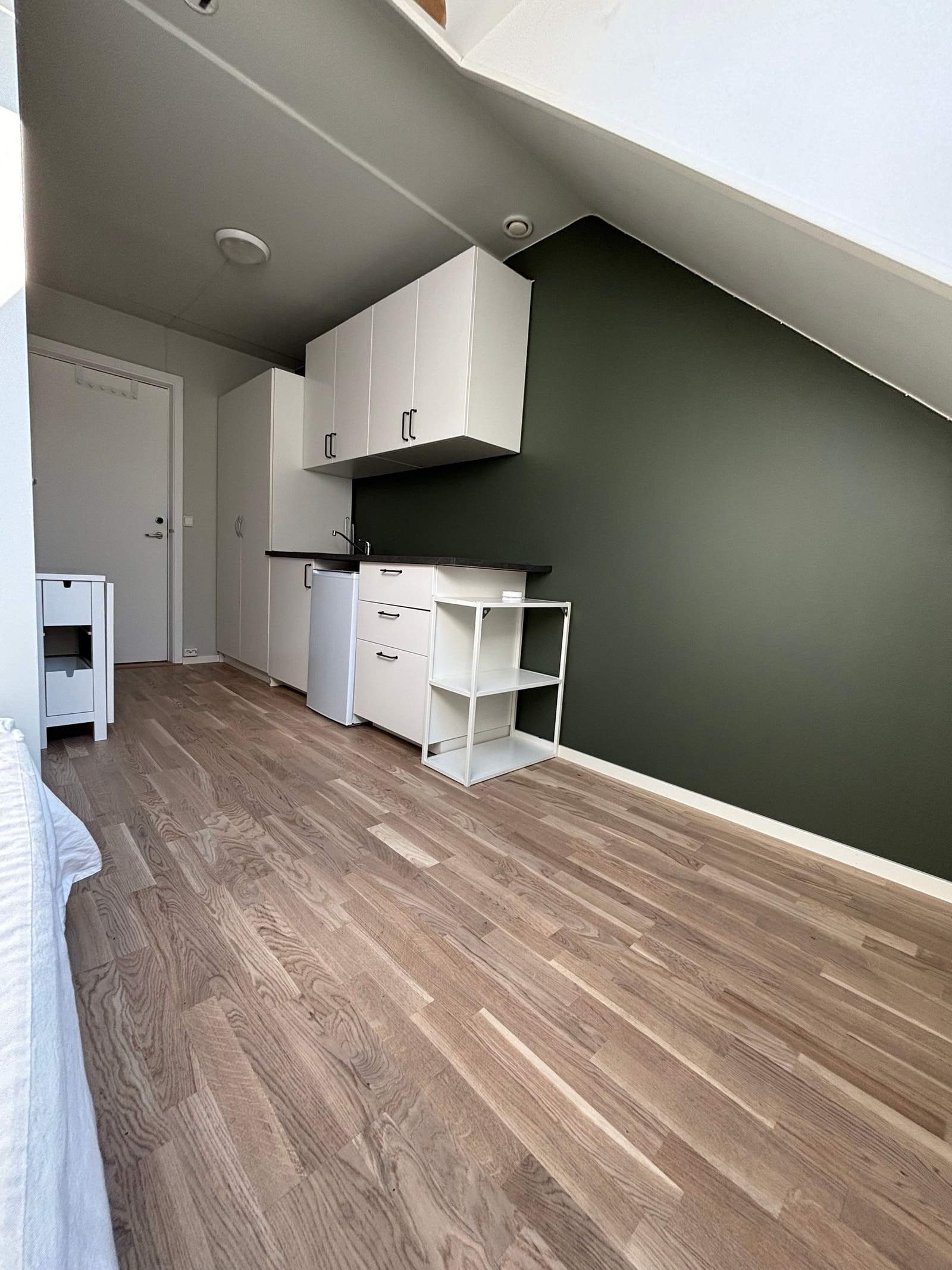 Her kan man plassere tv. Galleribilde