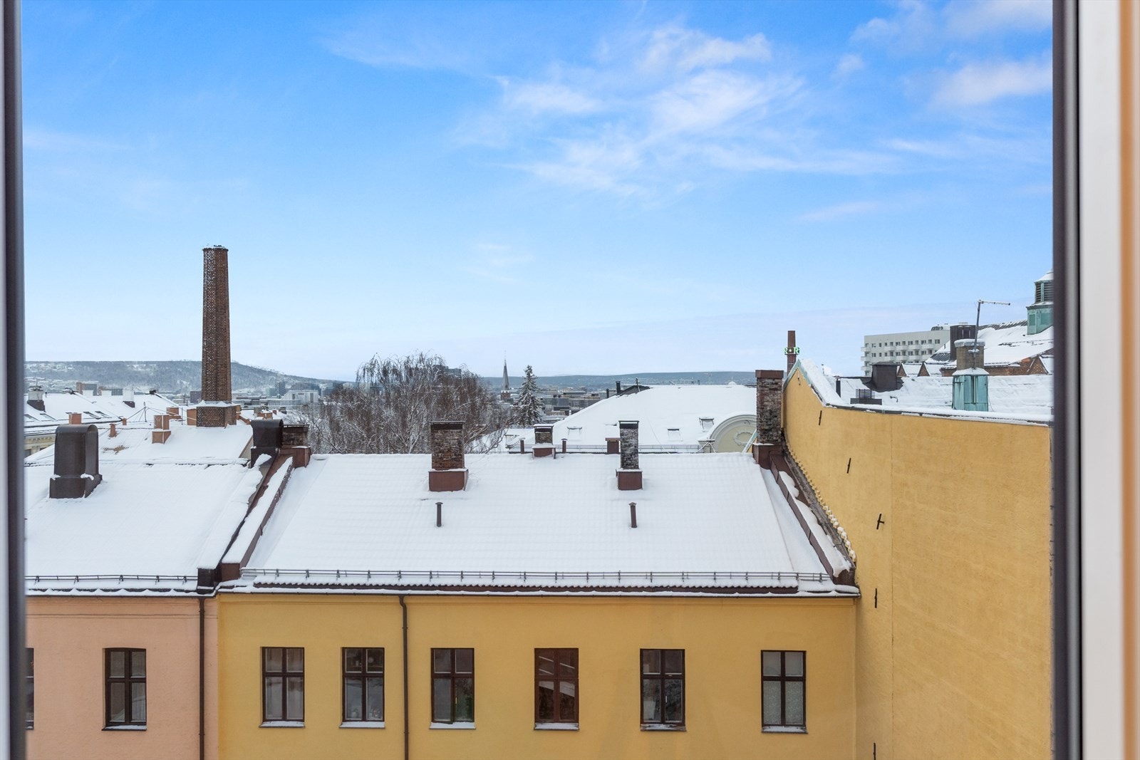 Her kan man nyte et flott utsyn over Oslo by. Galleribilde