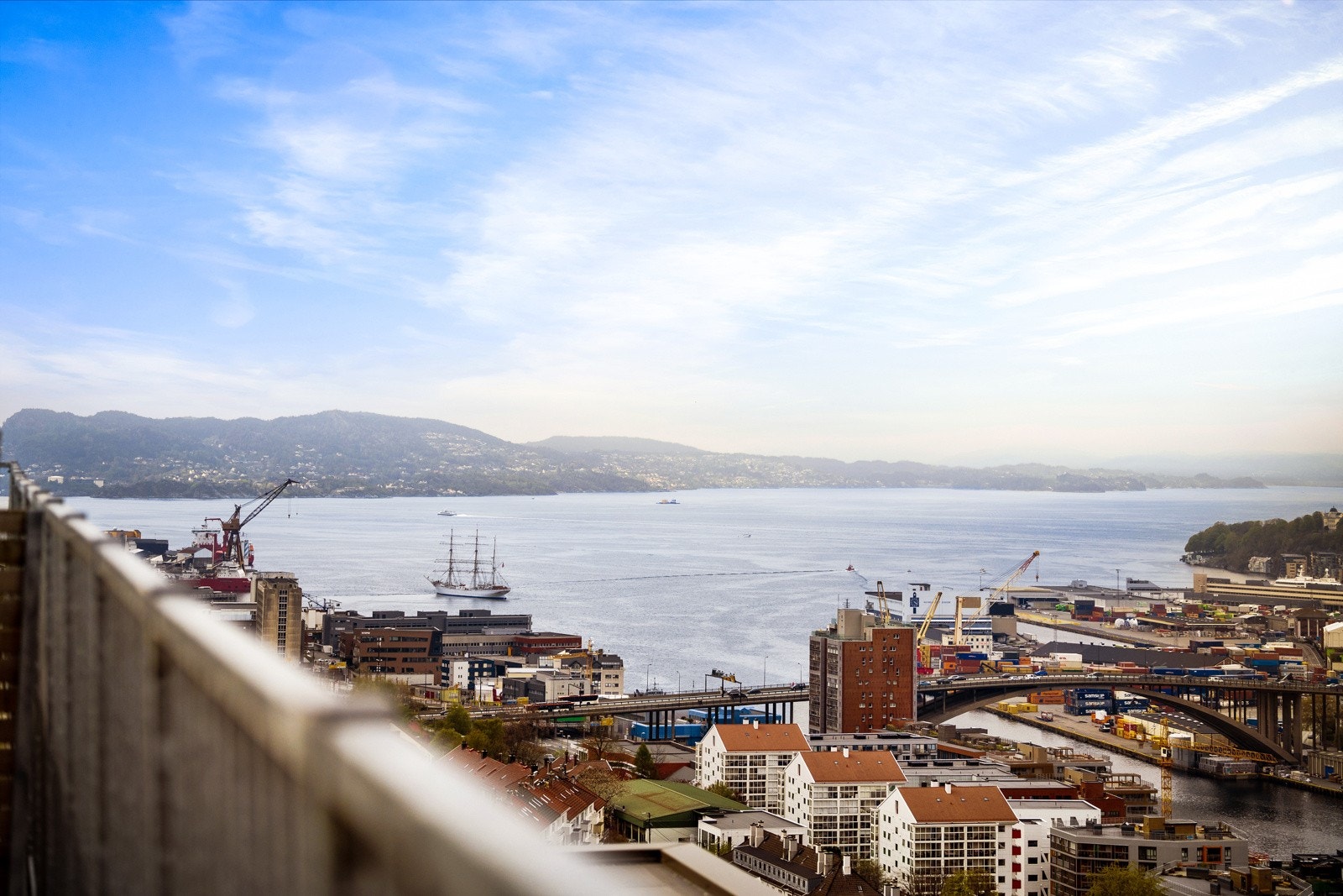 På toppen av bygget ligger en felles takterrasse. Galleribilde
