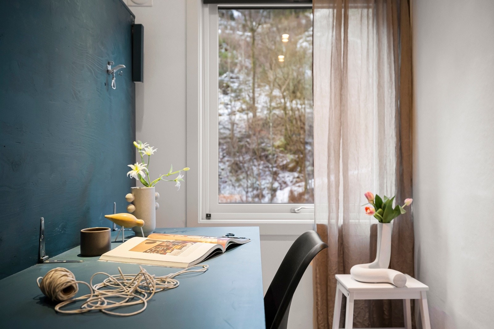 En perfekt løsning om man ønsker å kombinere kontor og gjesterom. Galleribilde