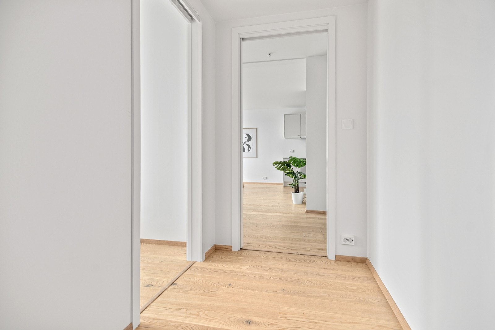 Videre til venstre finner vi soverom nr.2. Galleribilde