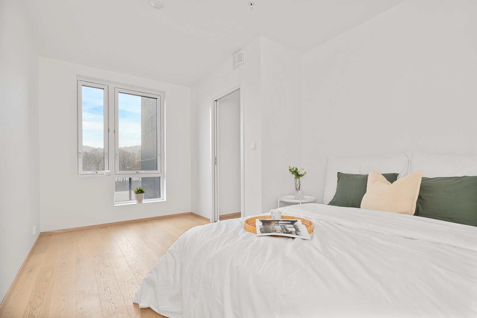 Det er også plass til garderobeskap m.m. Galleribilde