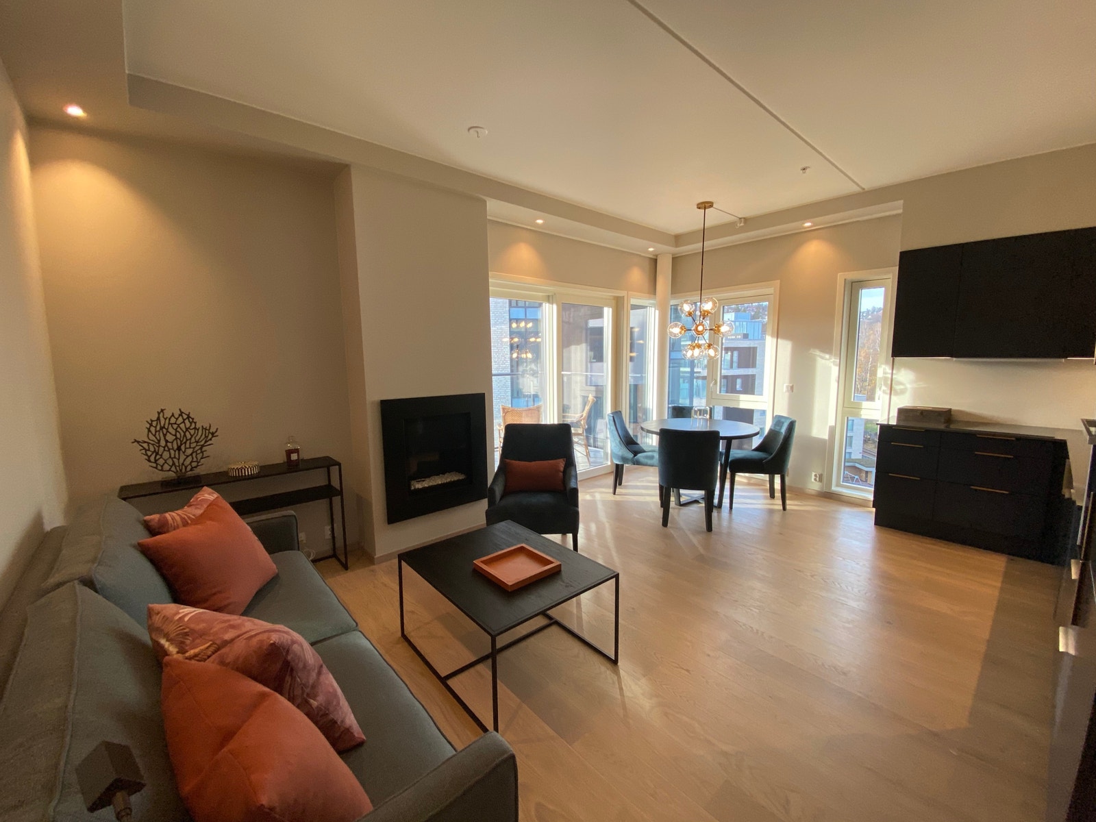 Stue/kjøkken Galleribilde