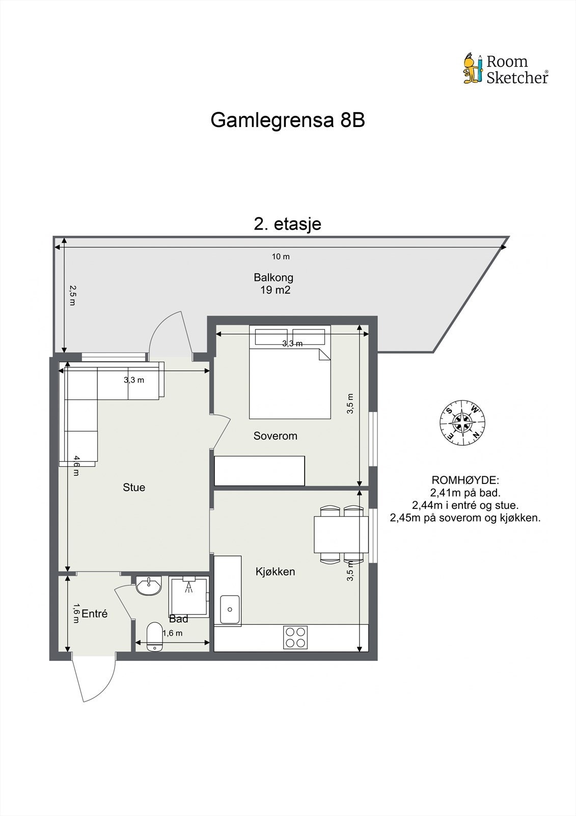 Plantegning. Galleribilde