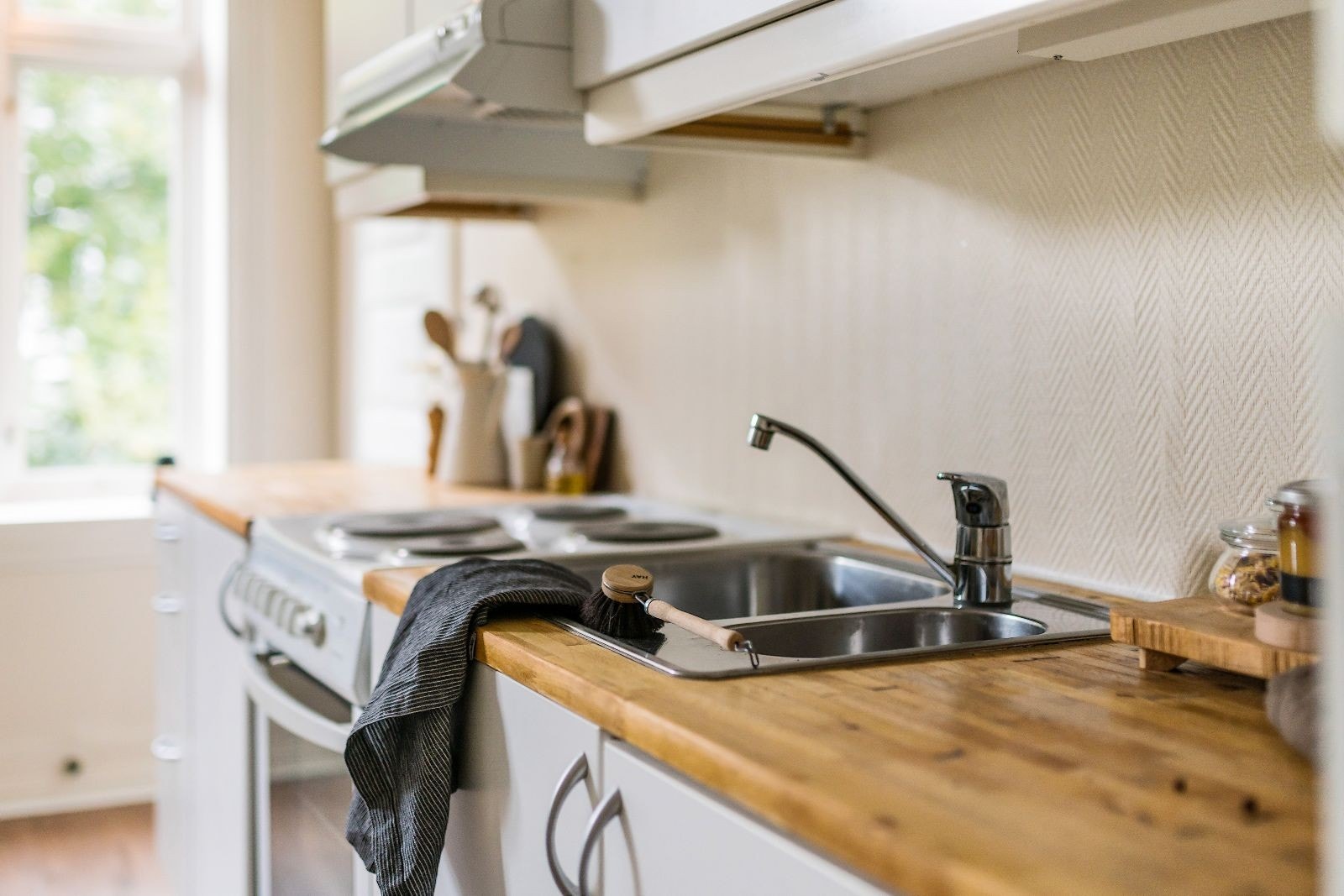 Lyst og hyggelig kjøkken Galleribilde