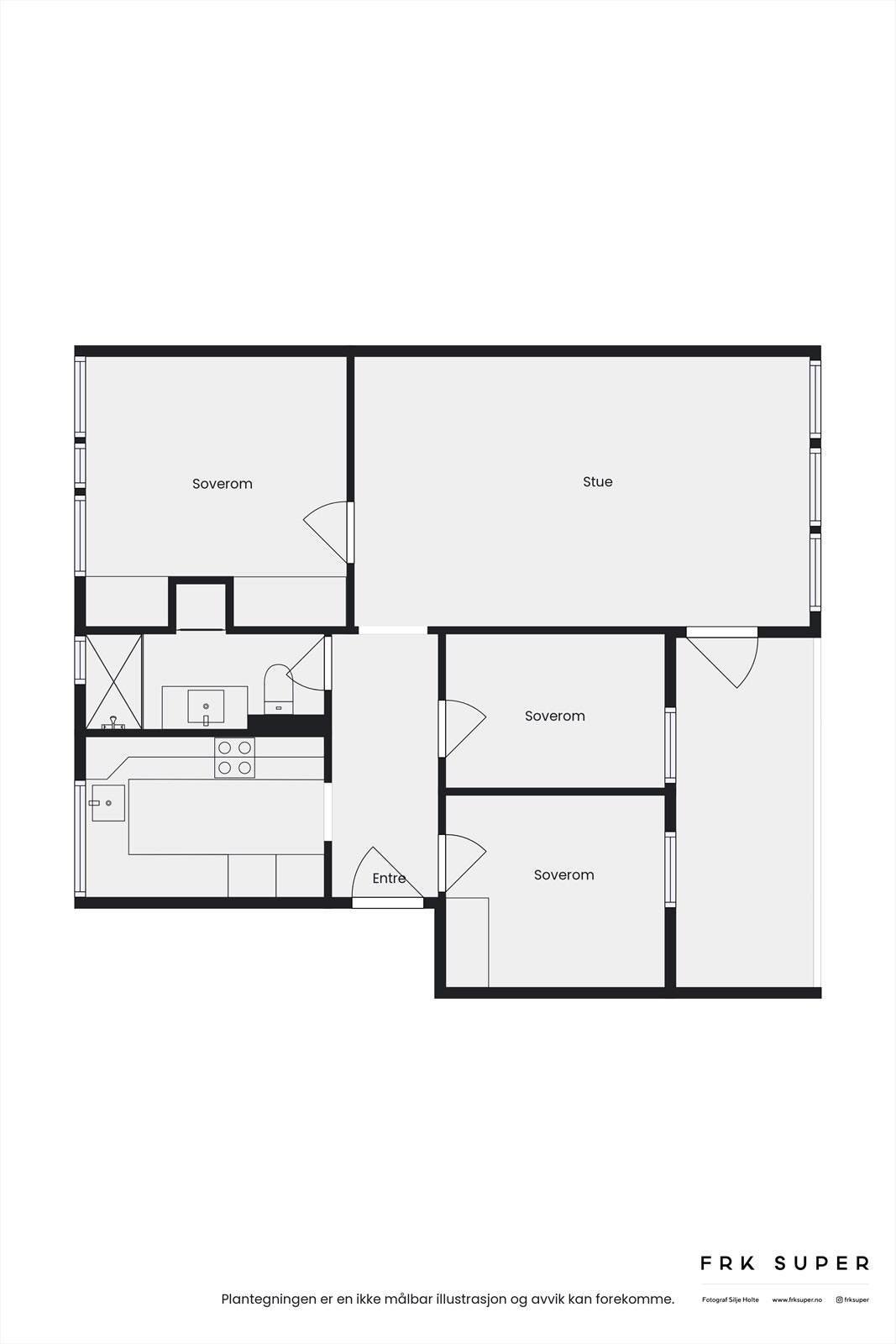 Plantegning | Ortuflaten 66 Galleribilde