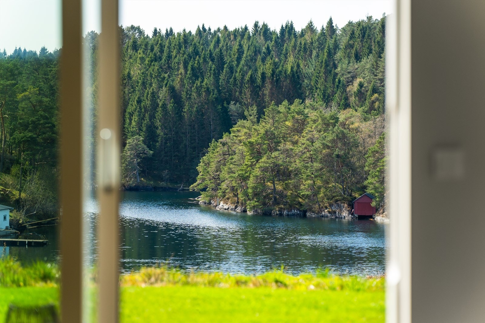 Flott utsikt over Hauglandssundet. Galleribilde