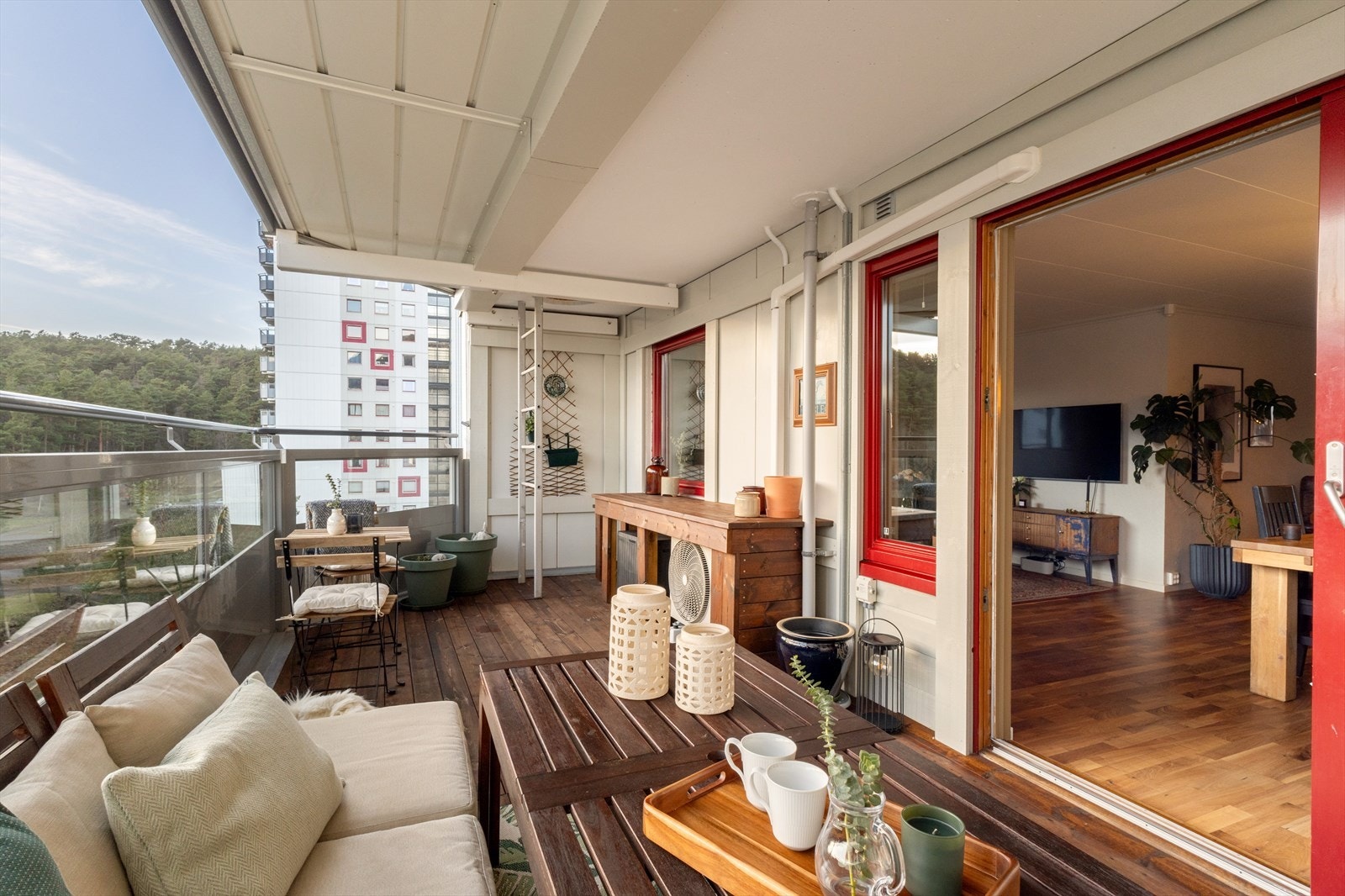 Innebygget ute-del til varmepumpe Galleribilde