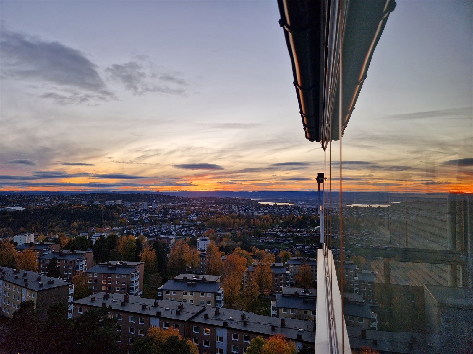 Utsikt fra balkong. Privat bilde tatt av selger. Galleribilde