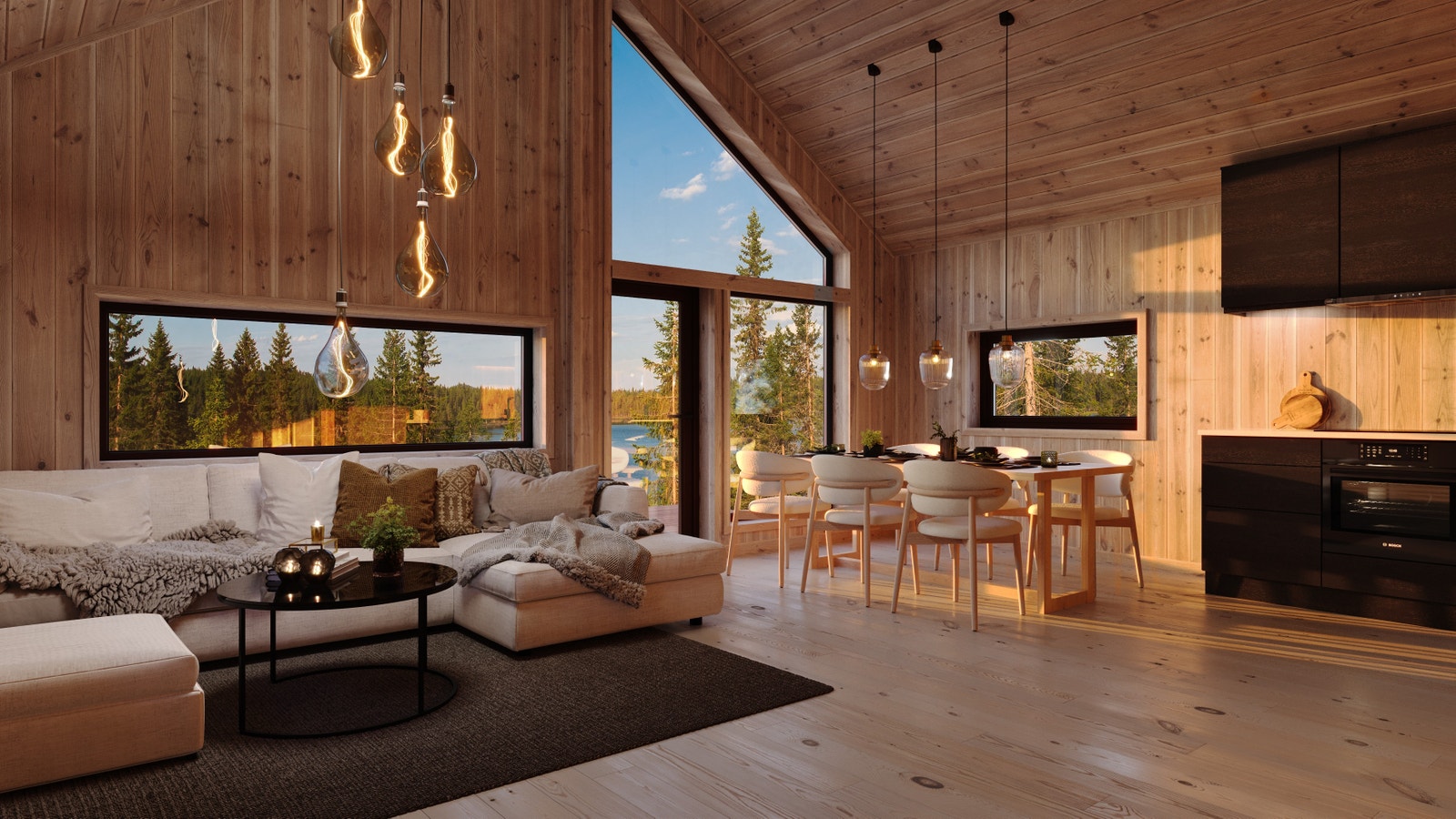 Hyttemodellen Gåsbu 2 - Illustrasjon Galleribilde