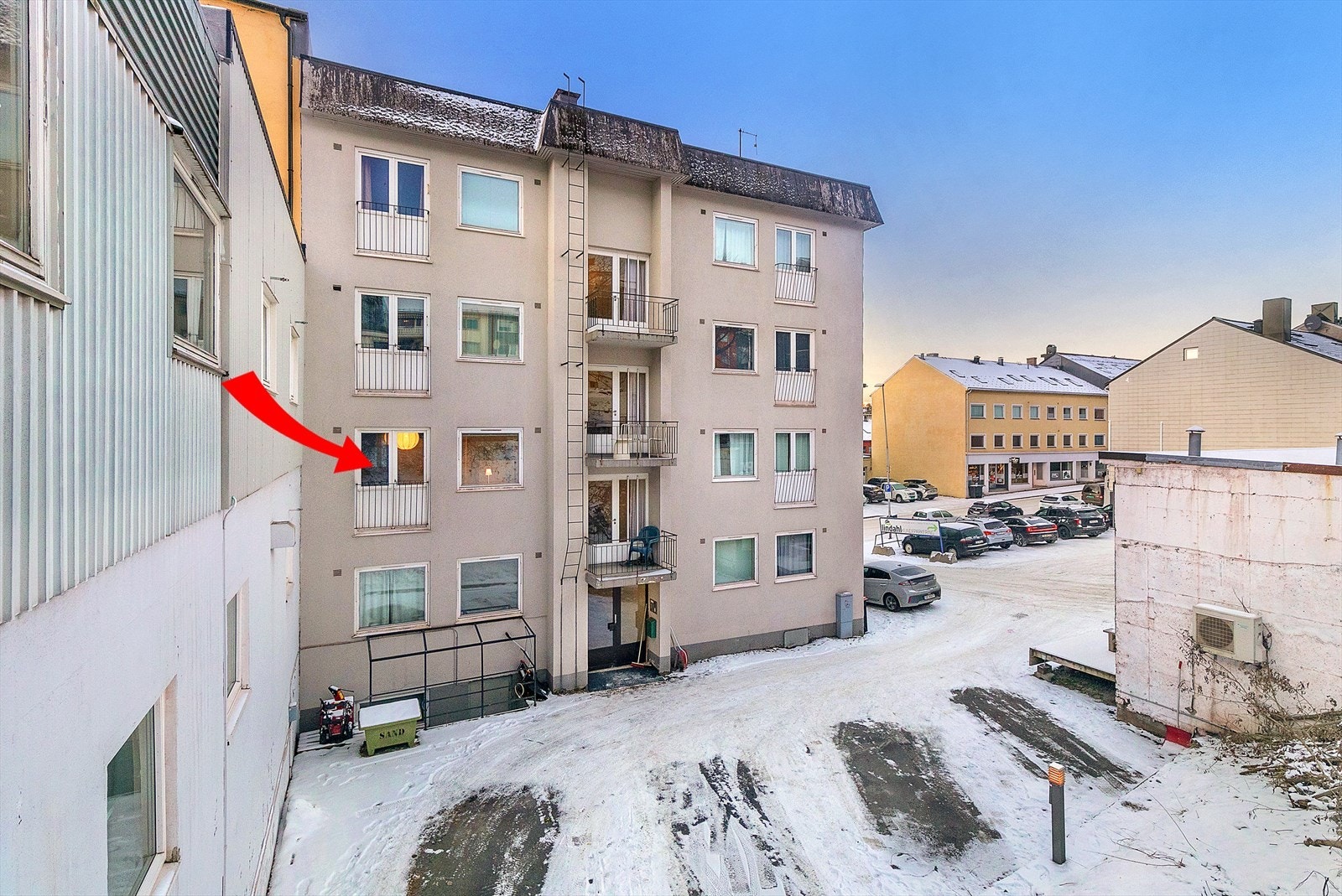 Soverommene er vendt mot bakgården Galleribilde