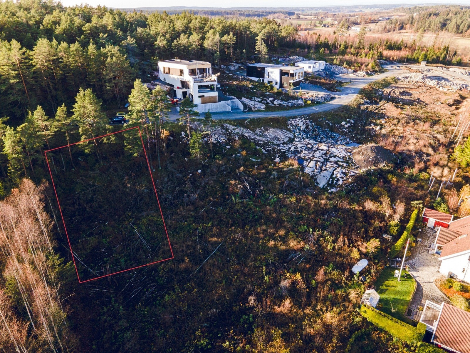 Tomt markert Galleribilde