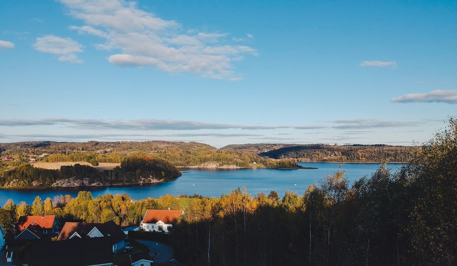 Utsikt fra tomten Galleribilde