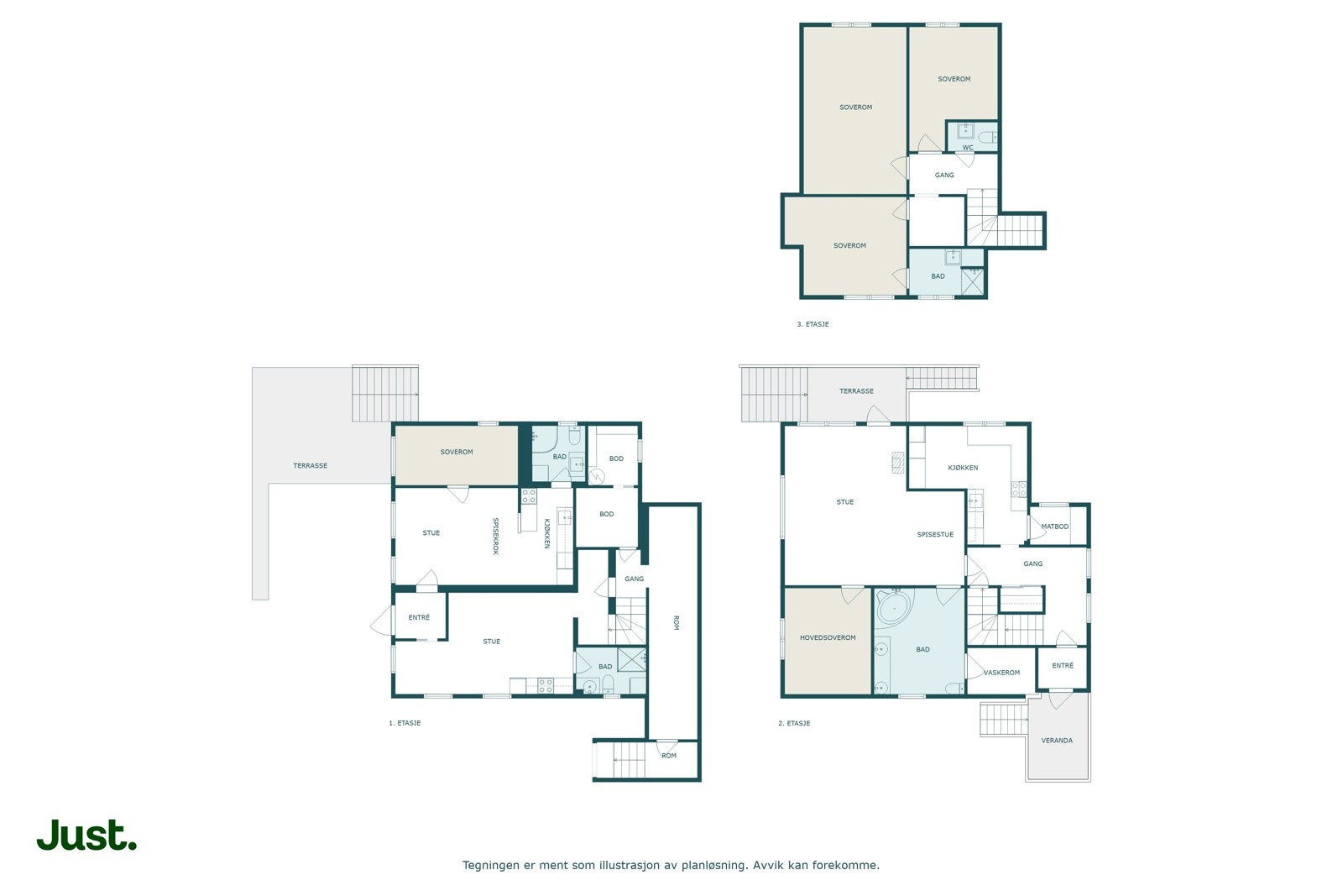 Planskisser Galleribilde