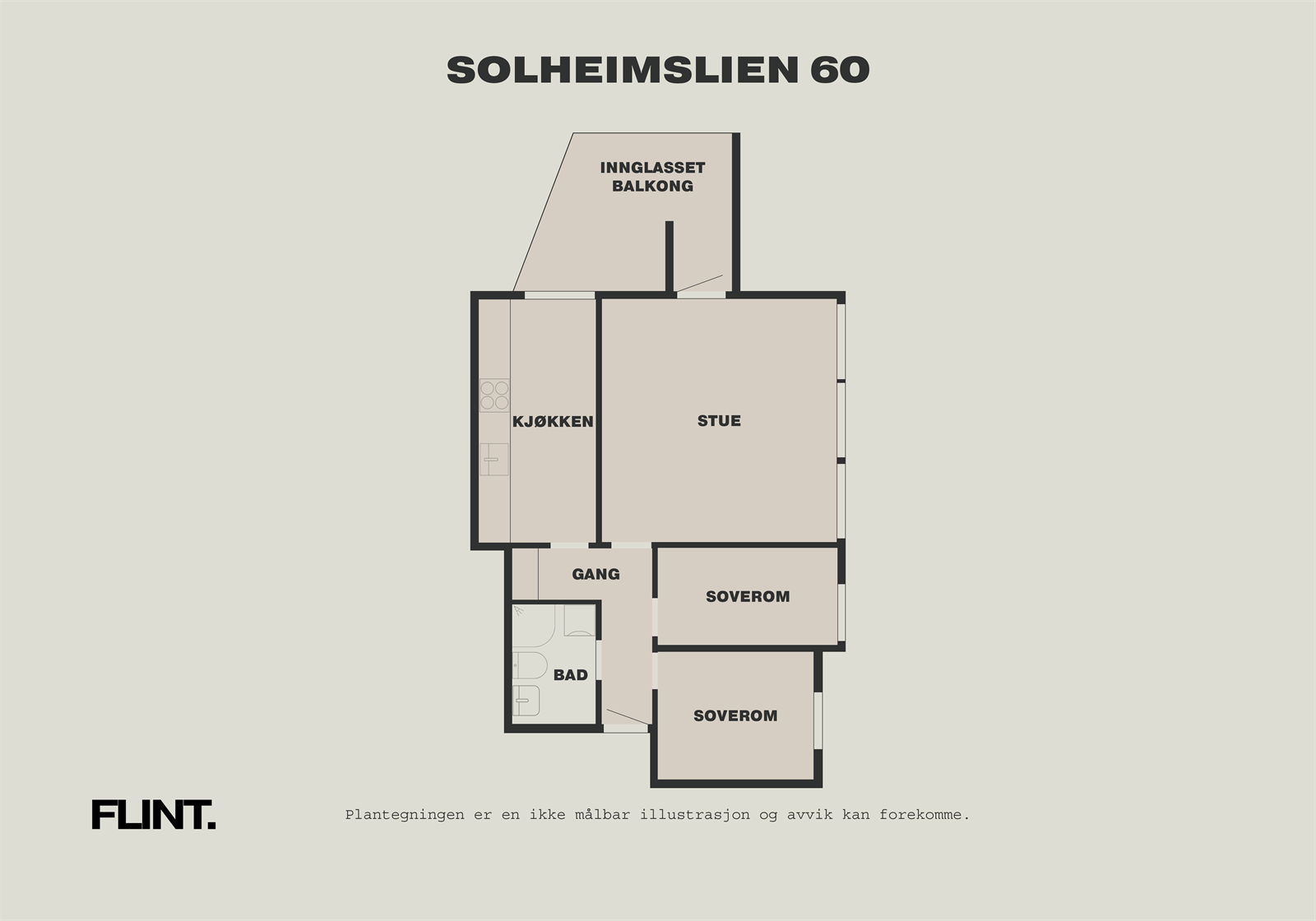 Plantegning | Solheimslien 60 Galleribilde