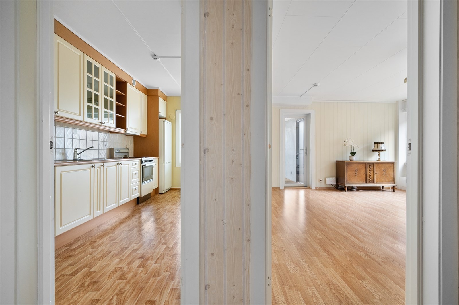 Vi beveger oss til kjøkkenet. Galleribilde