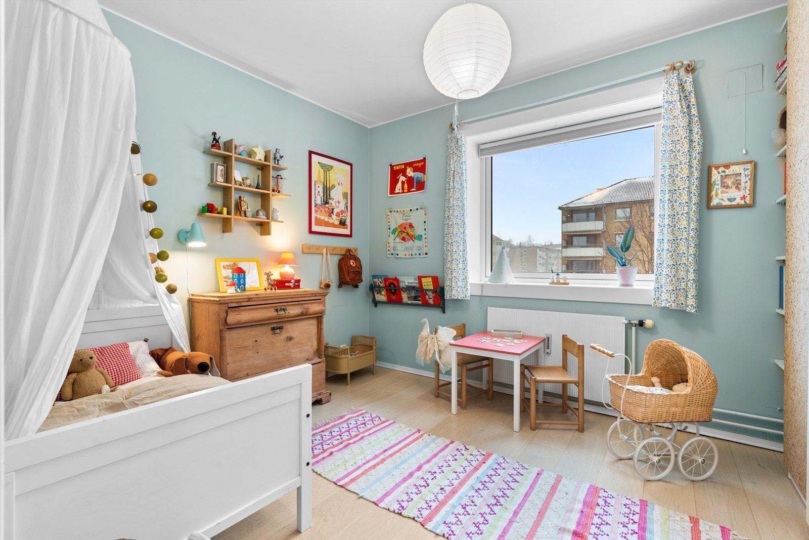 Soverom II er i dag innredet som barnerom. Galleribilde