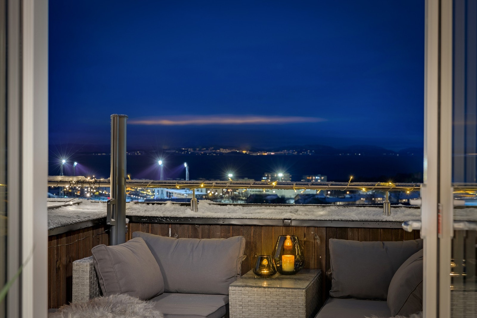 Fantastisk utsikt over Trondheimsfjorden. Galleribilde