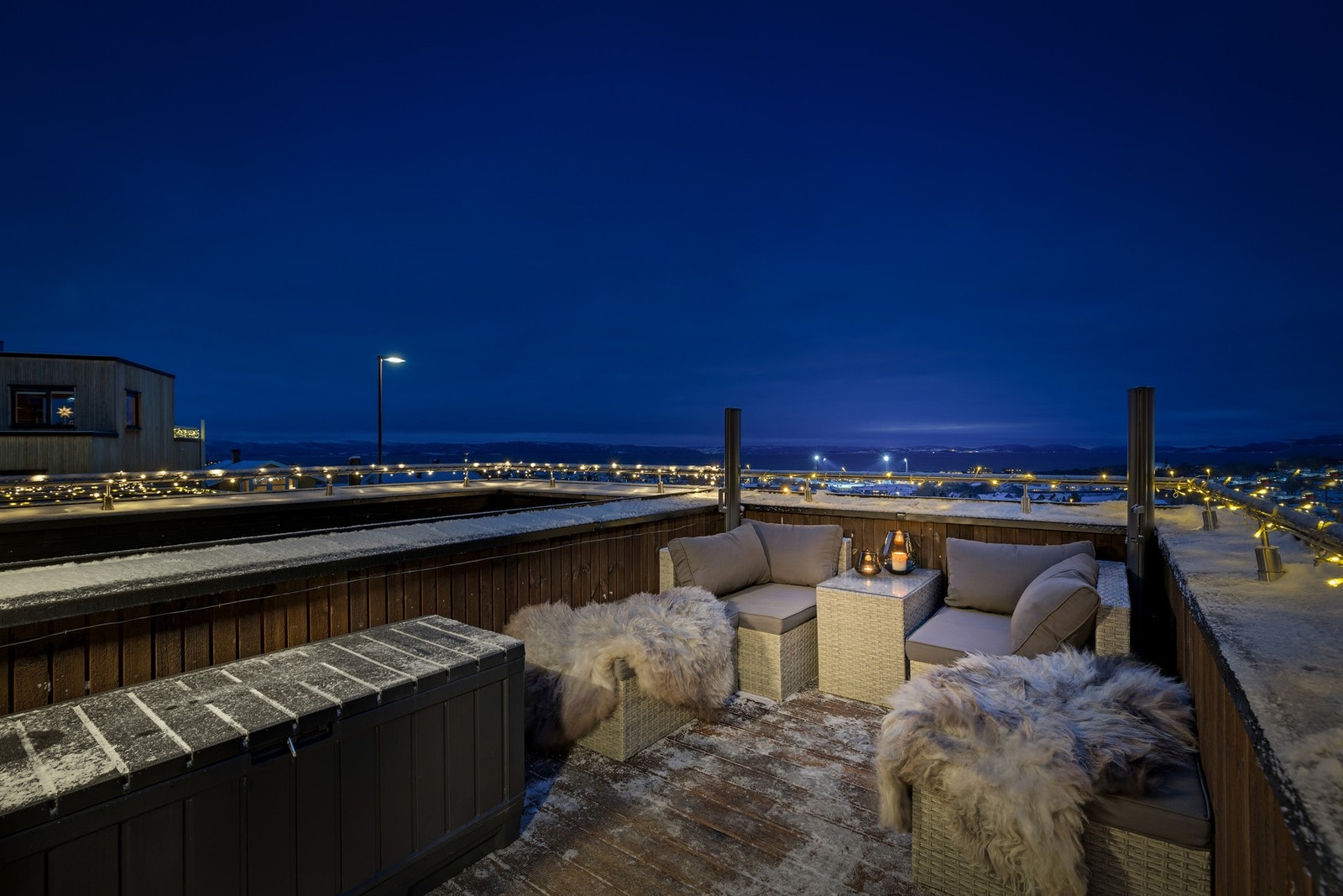 God plass til utemøblement. Galleribilde