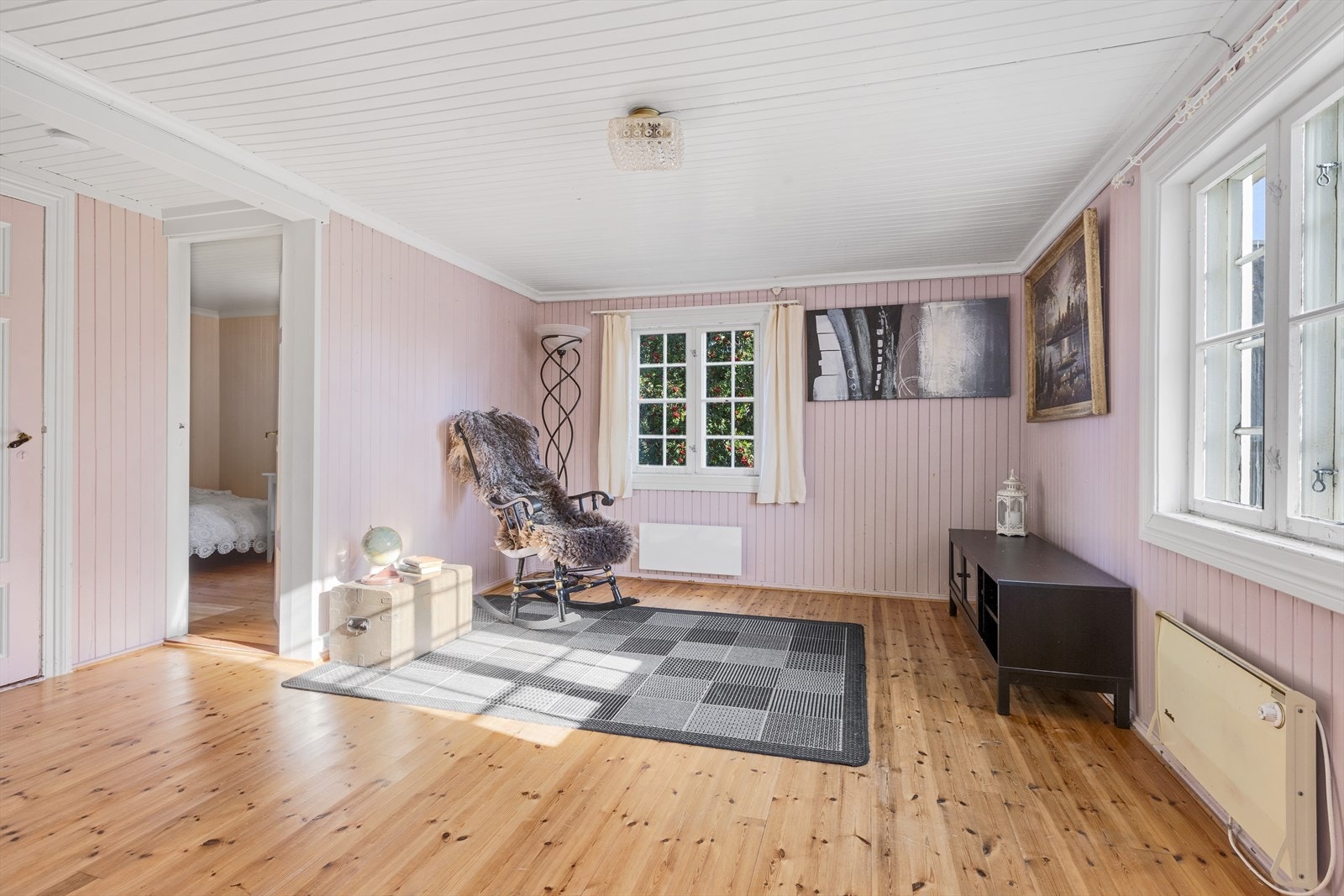Loftstue hvor barna kan ha sin egen avdeling med lek og moro Galleribilde