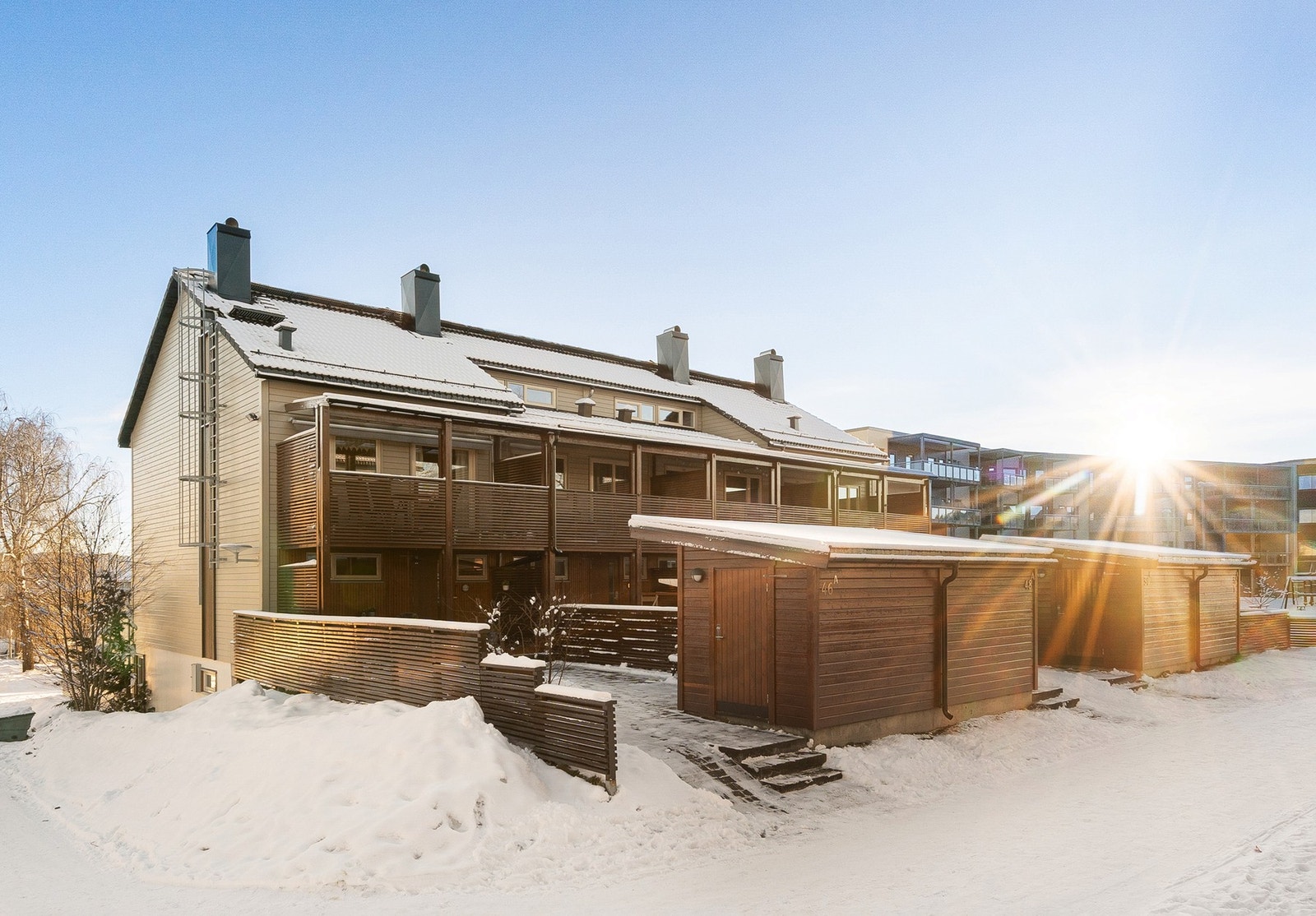 Borettslaget ble omfattende rehabilitert i perioden 2007-2009 med blant annet nye dører, vinduer, etterisolering, fasadekledning, balansert ventilasjon, balkonger og boder med mer. Galleribilde