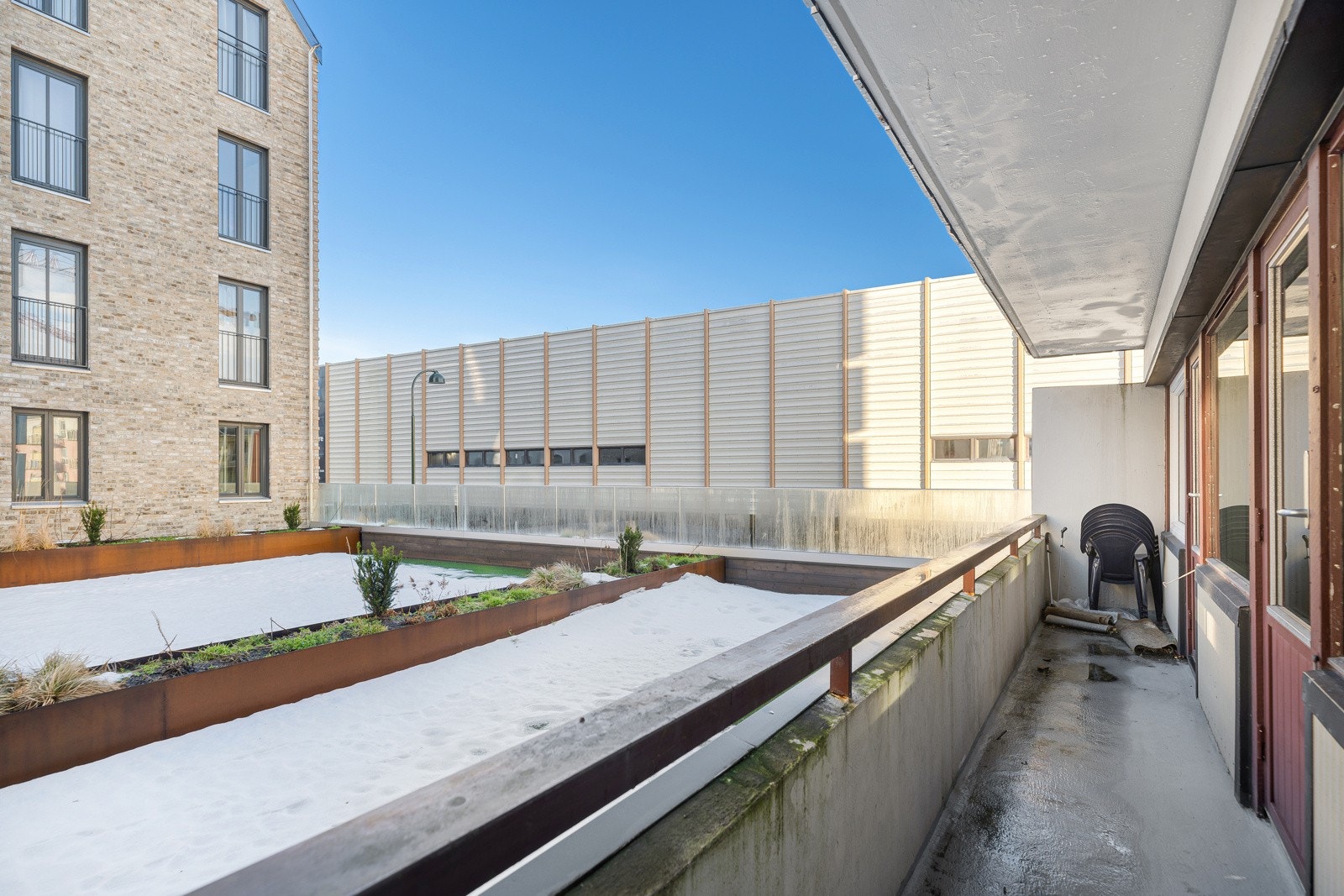 Balkong ut fra stuen Galleribilde