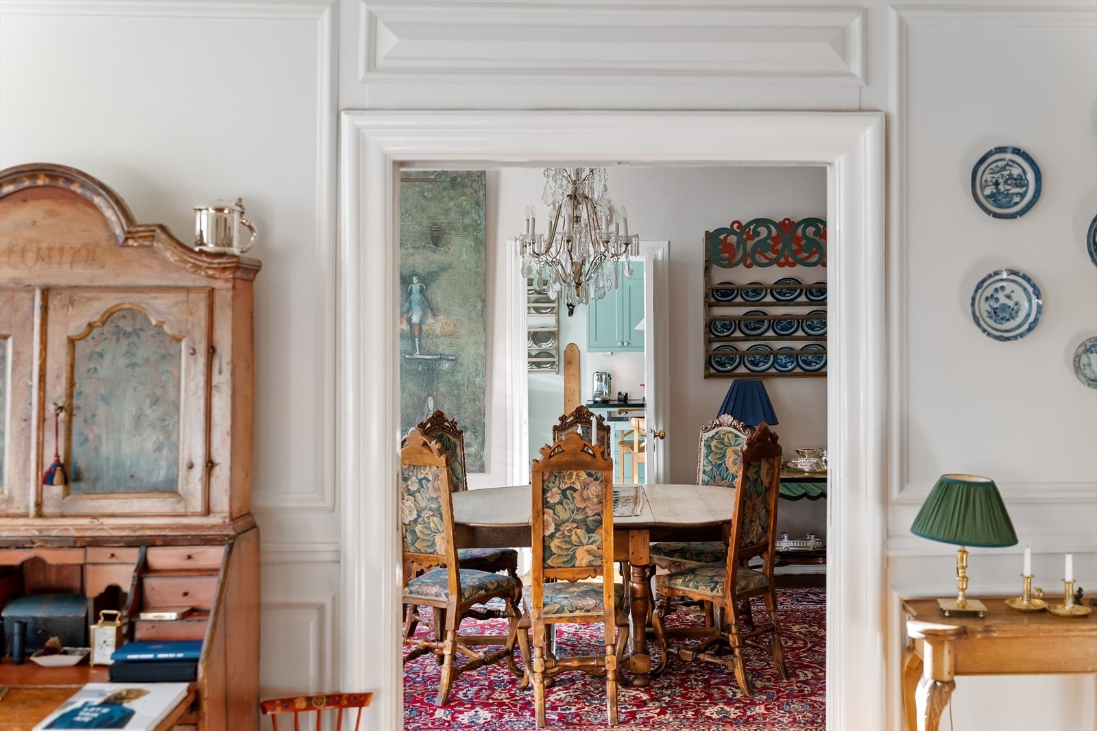 Mot spisestuen Galleribilde