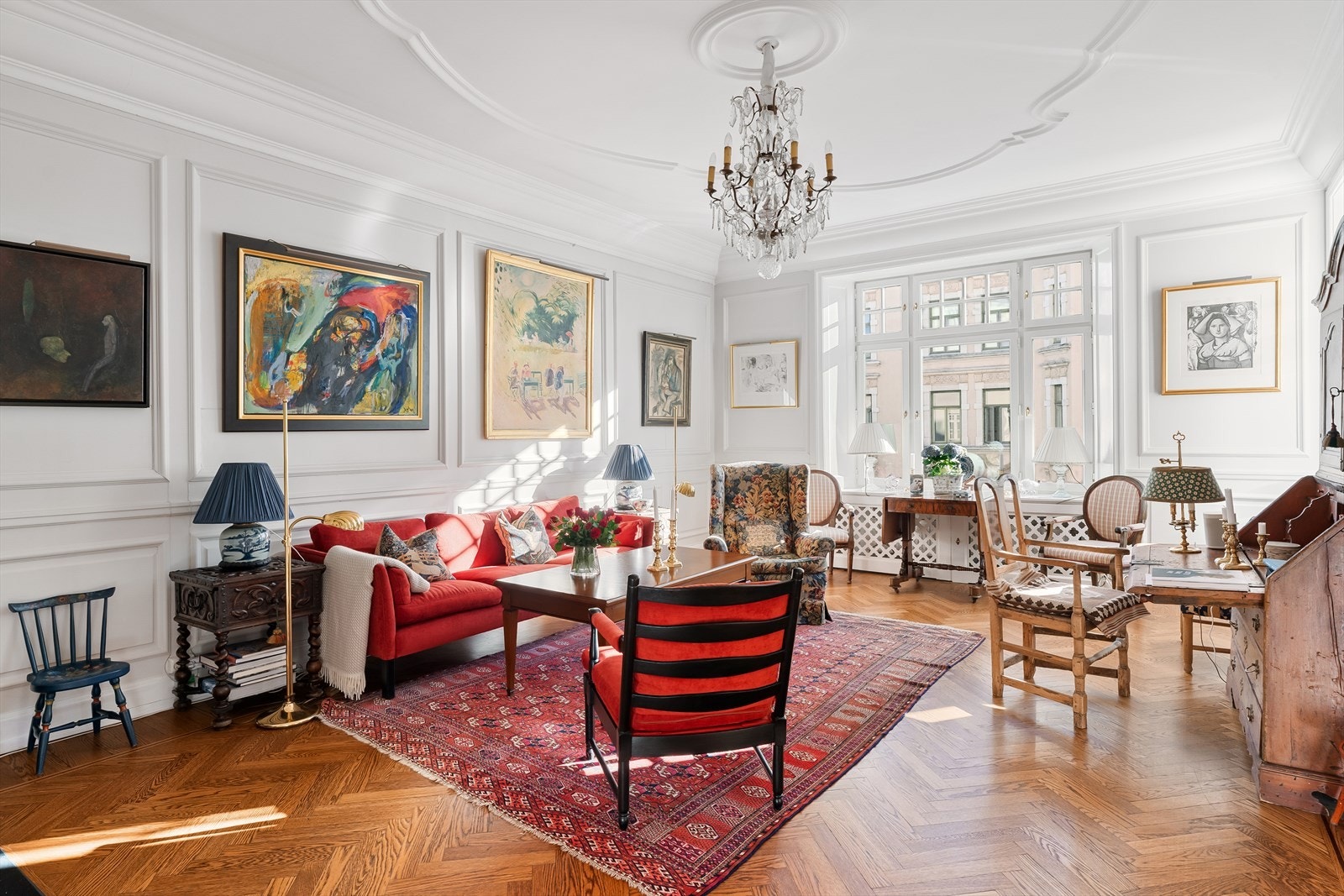 Stor og fin stue Galleribilde