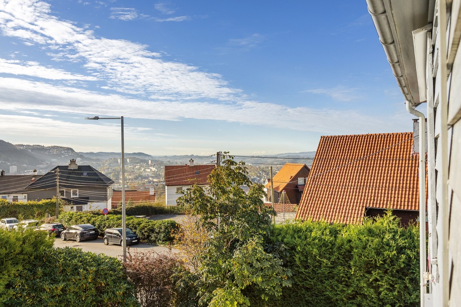 Fin utsikt nedover mot Bergensdalen. Galleribilde