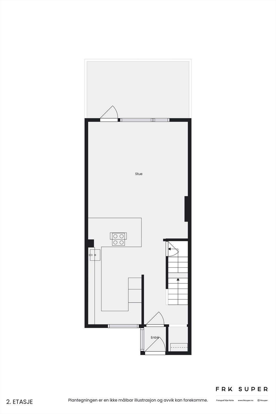 Plantegning: 1. etasje. Galleribilde
