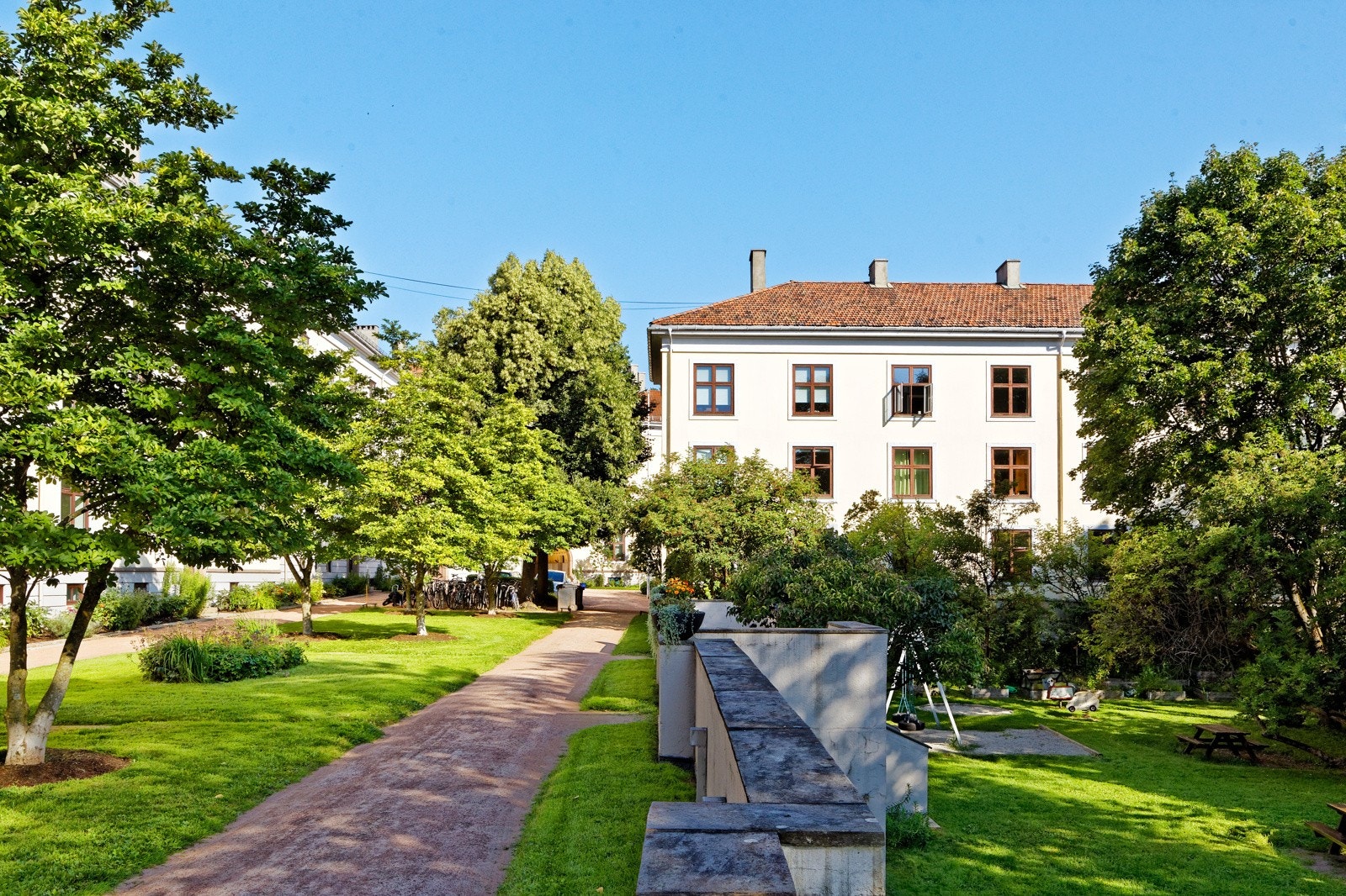 Nydelig stor 2-roms med idyllisk beliggenhet - Gjennomgående planløsning Galleribilde