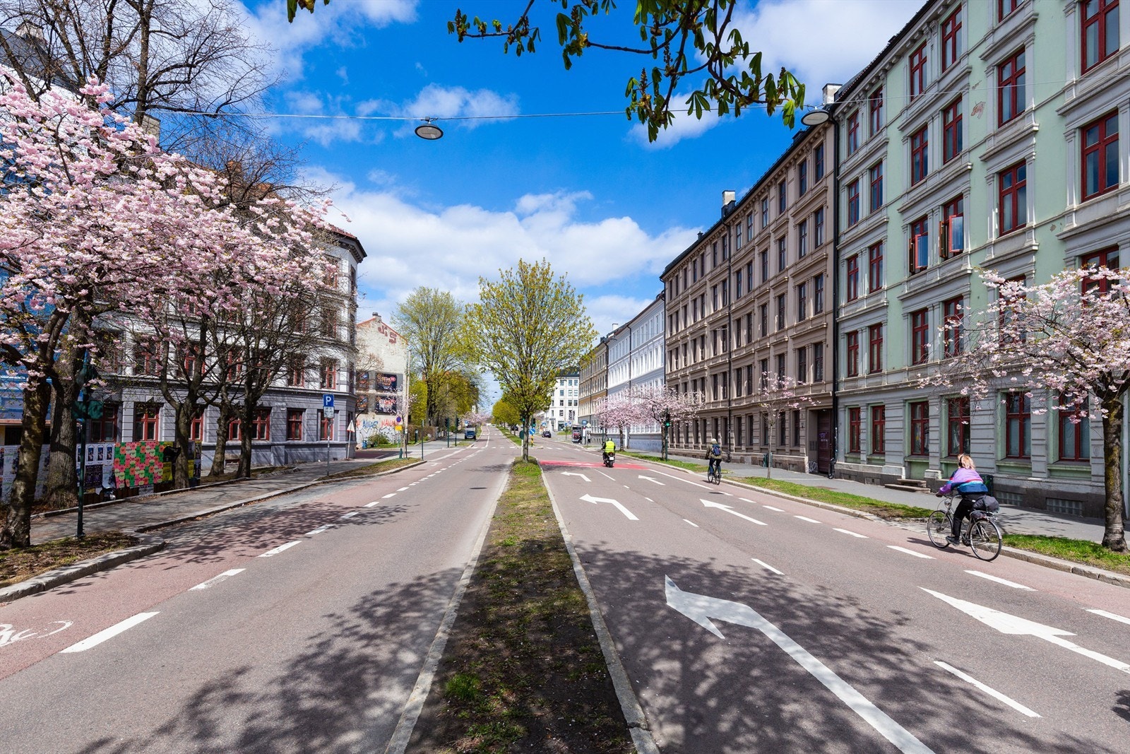 Boligen har en svært attraktiv og sentral beliggenhet på idylliske Kampen. Galleribilde