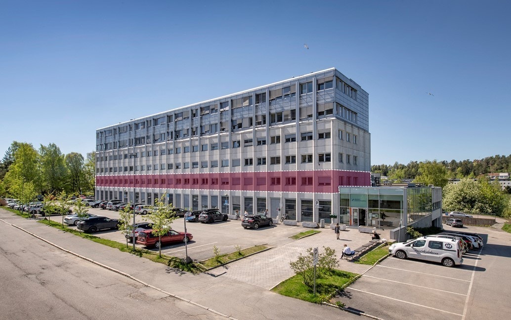 Lokalet er i 2. etasje. Galleribilde