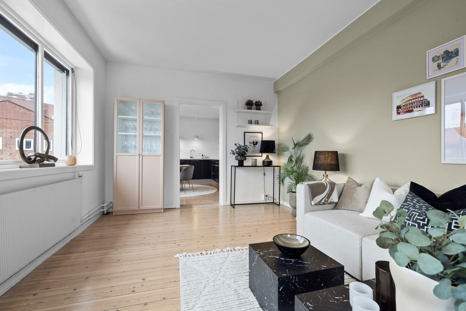 - Originalt heltre furugulv - Galleribilde