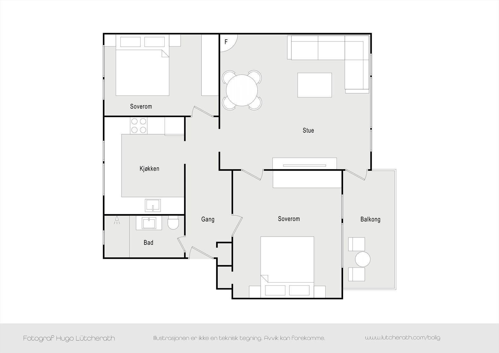 Plantegning. Galleribilde