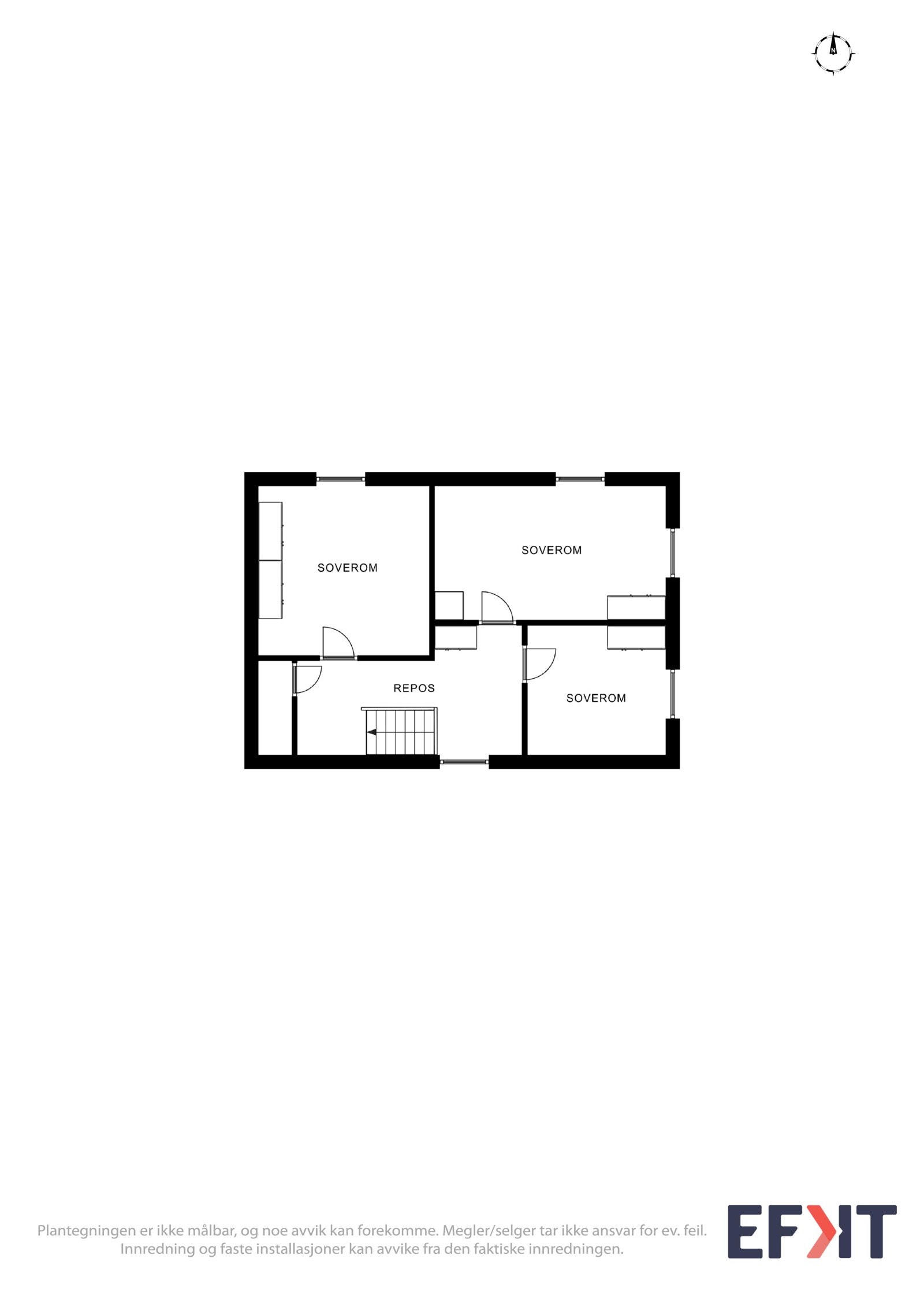 Plantegning kjeller kårbolig Galleribilde