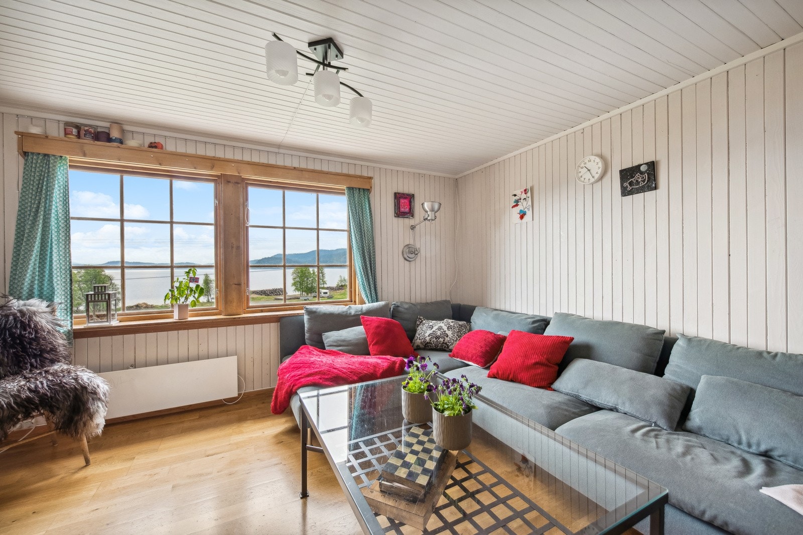 Stue i kårboligen Galleribilde