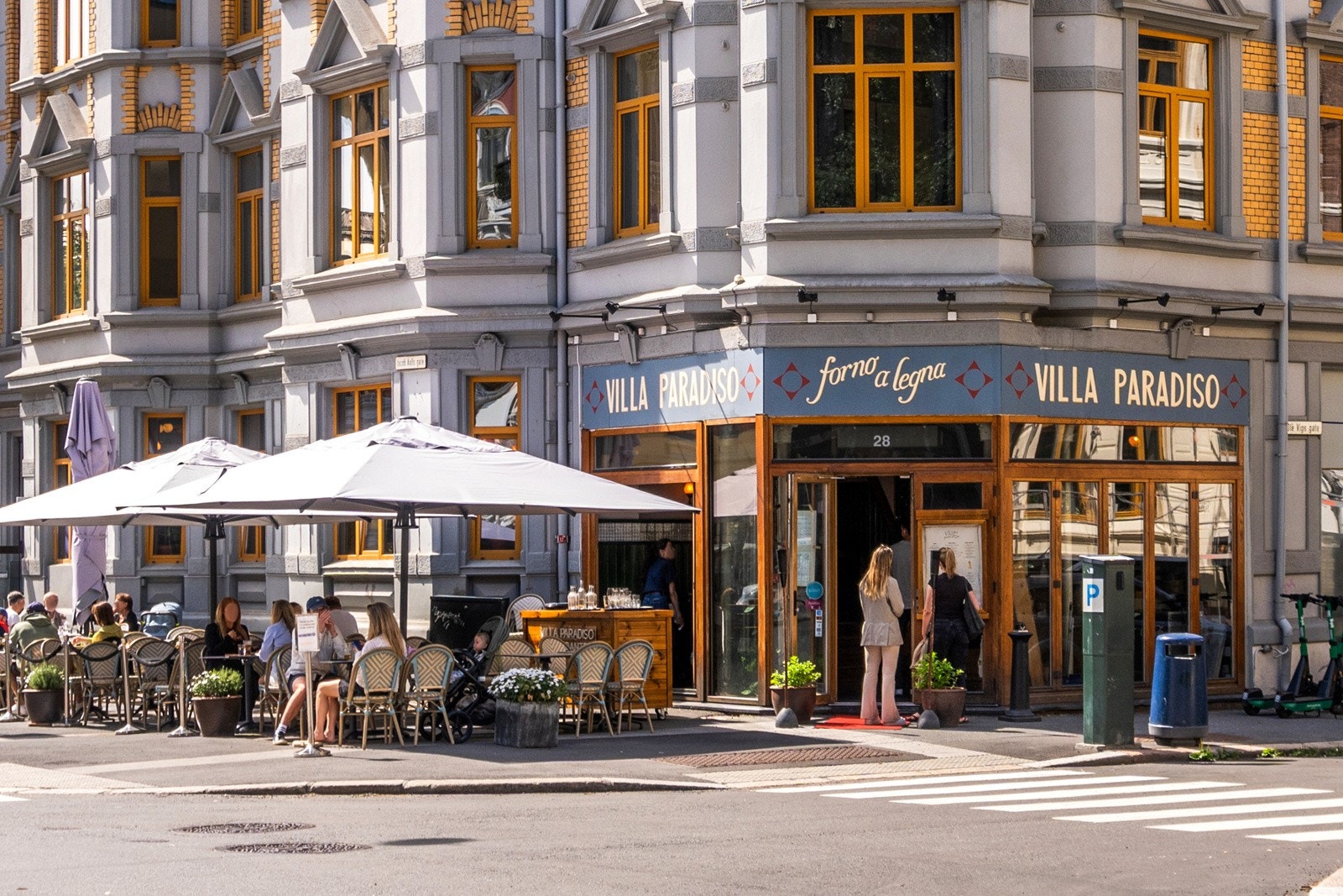 Villa Paradiso er en lokal favoritt også på Majorstuen. Galleribilde