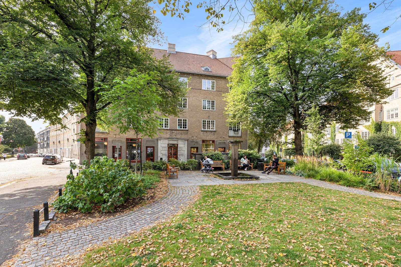 Hyggelige Jessenløkken ligger i nabolaget. Galleribilde