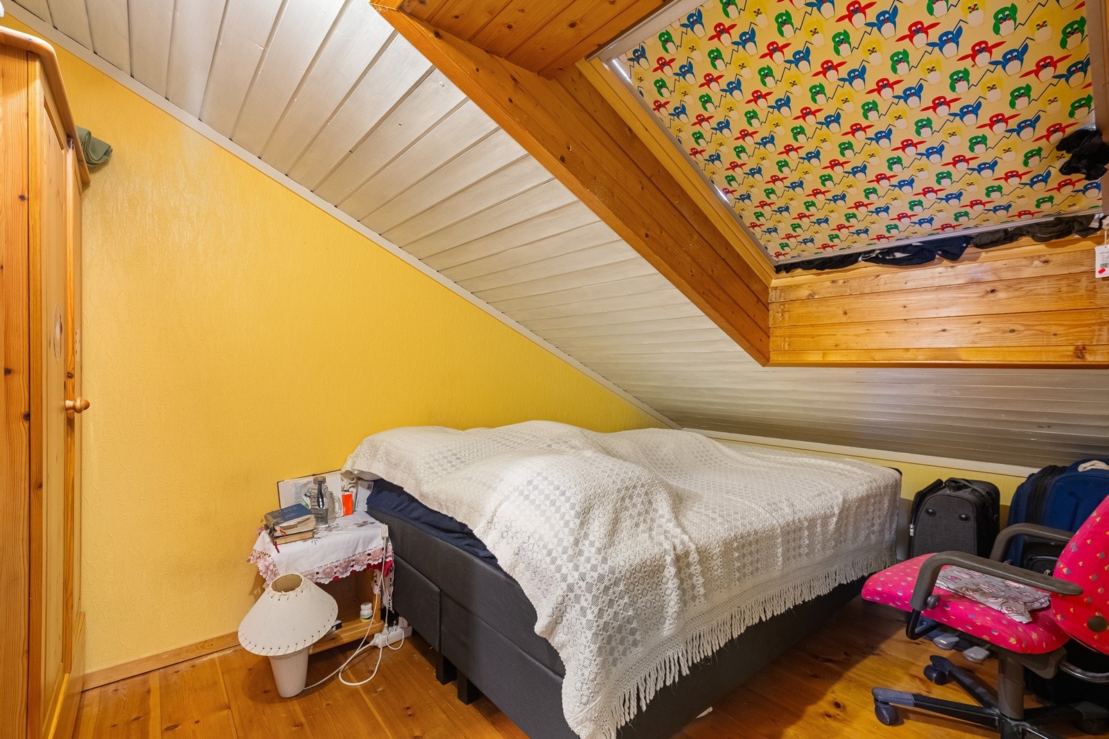 Innredet rom på loft (ikke godkjent) Galleribilde