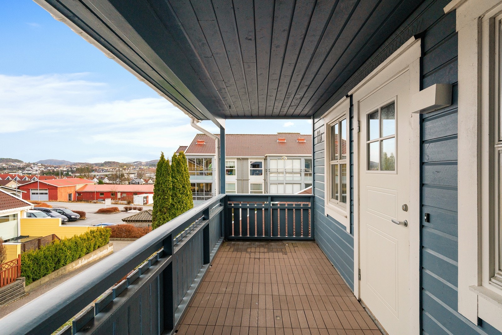 Overbygd inngangsparti Galleribilde