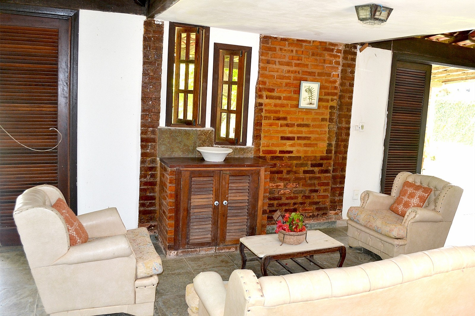 Stue med sittegruppe Galleribilde