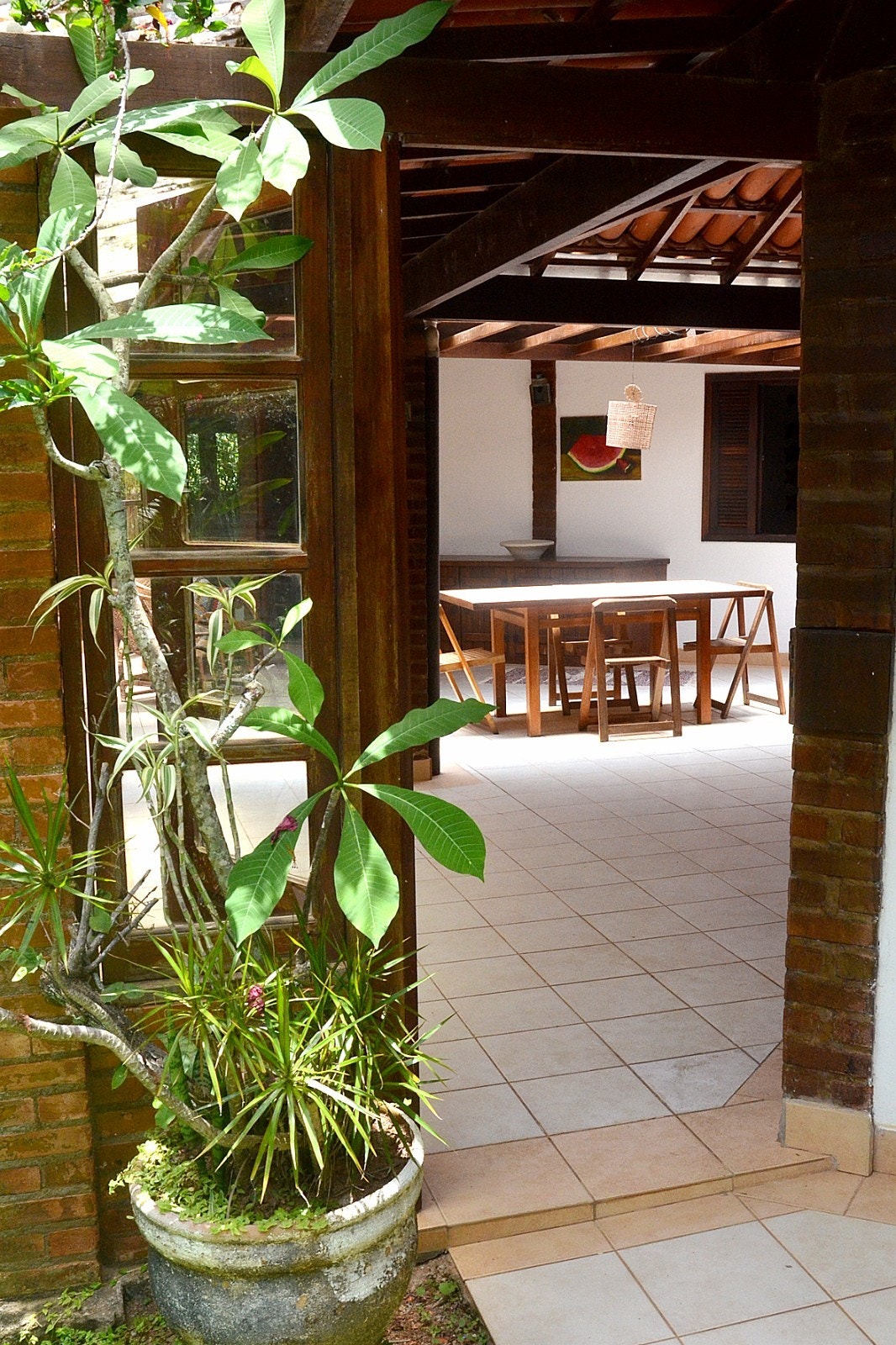 Adkomst til spisestue / innebygget atrium Galleribilde