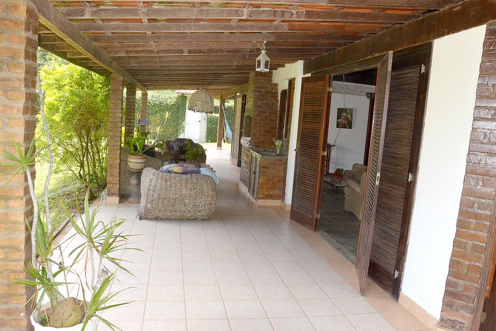 Sittegruppe på terrassen Galleribilde