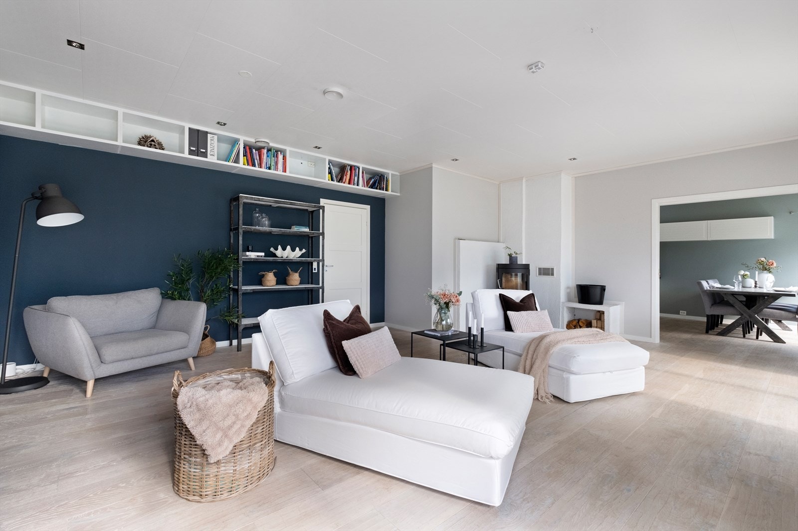 Downlights i himling Galleribilde