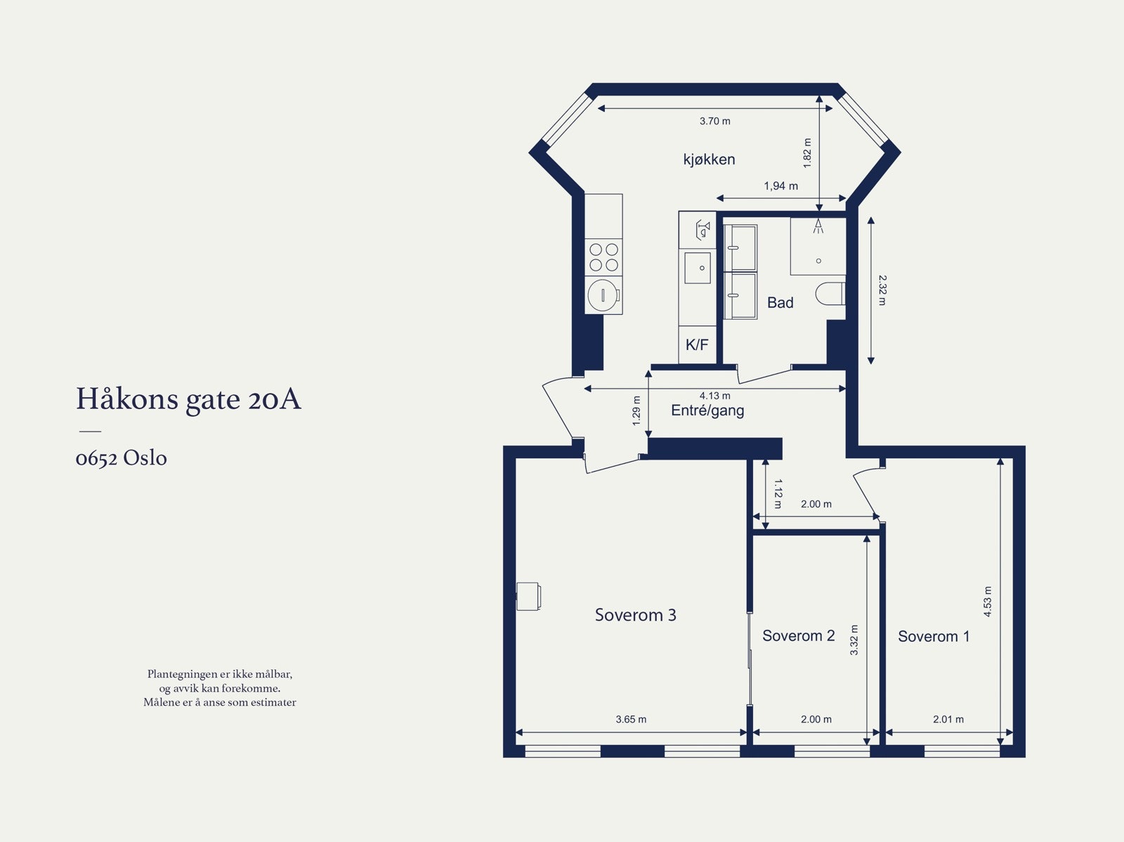 Alternativ plantegning. Galleribilde