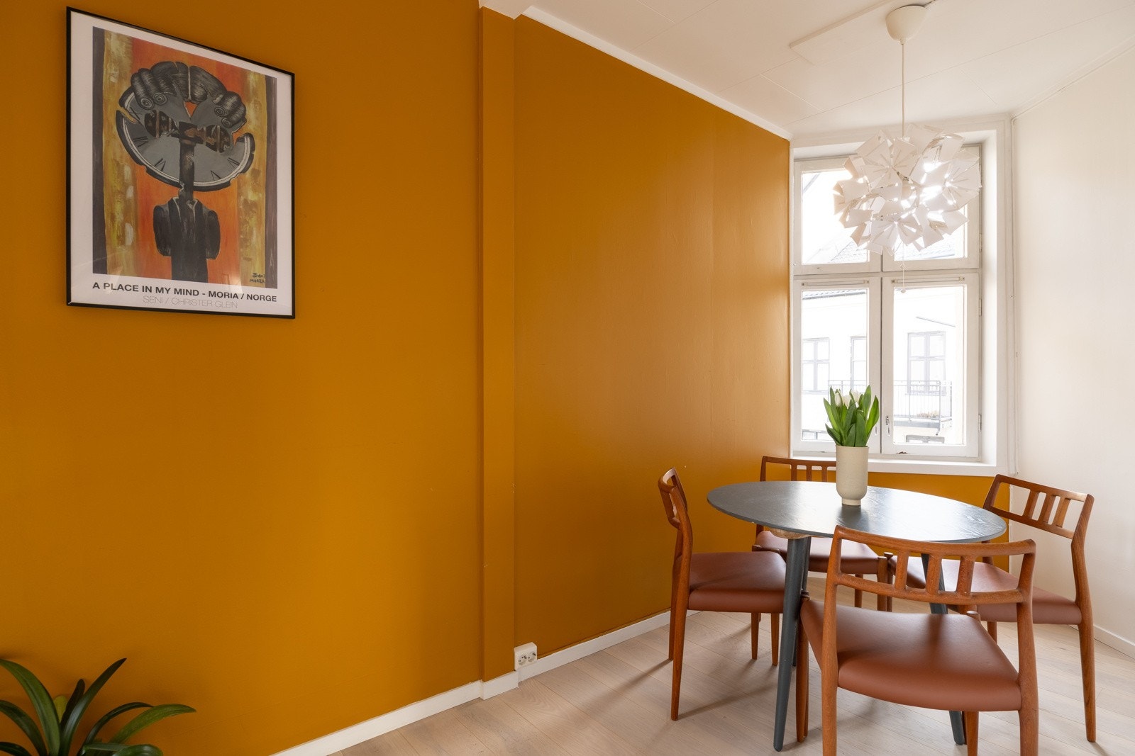 Her har man god plass til spiseseksjon. Galleribilde