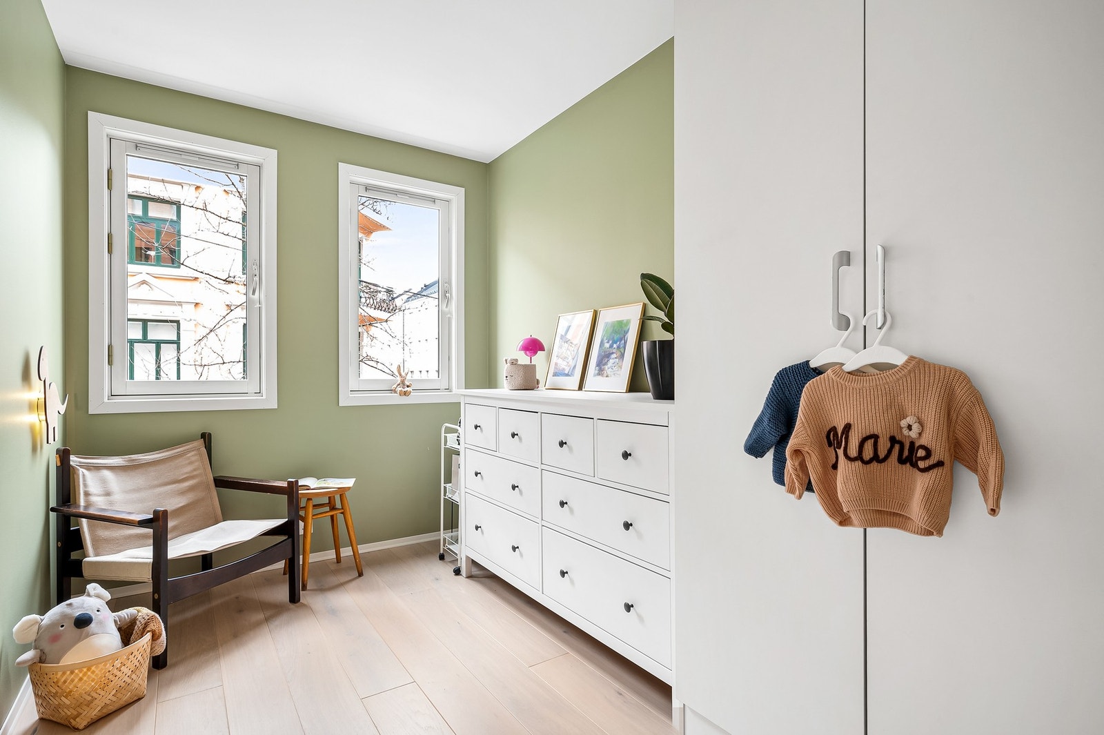 Soverom 2 passer perfekt som barnerom eller gjesterom. Galleribilde