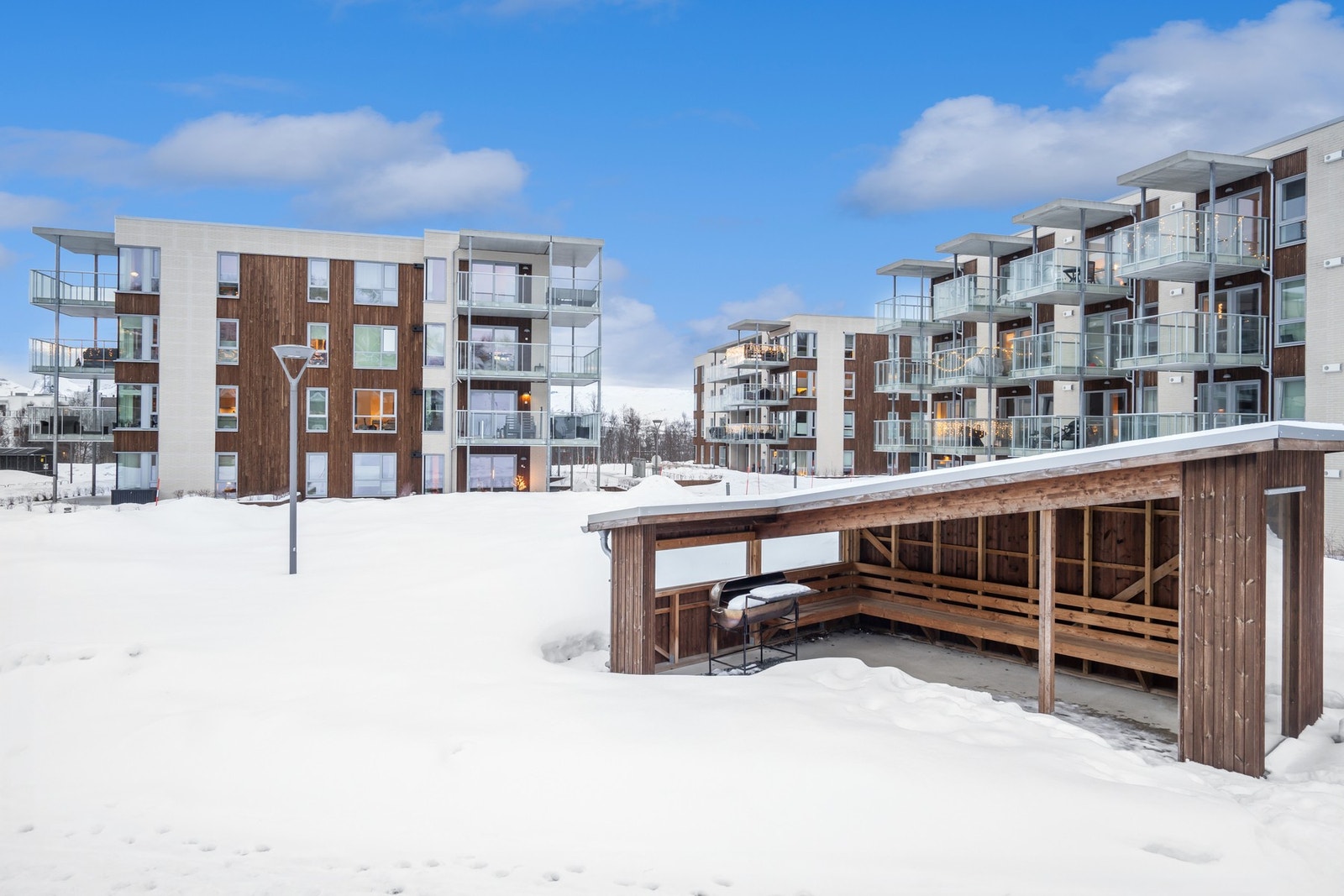Workinntoppen er et relativt nytt boligområde med et flott parkområde. Galleribilde