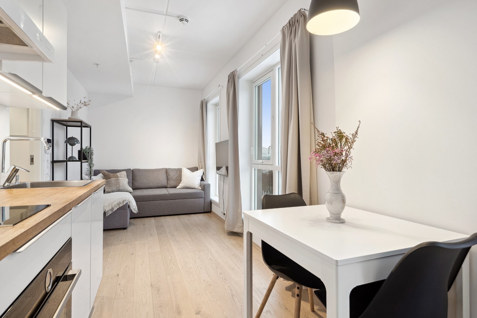 Rommet er lett å innrede, og er veldig koselig. Galleribilde